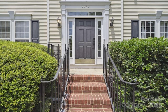 9954 Mitchell Glen Dr, Charlotte, NC 28277 - entrance to property