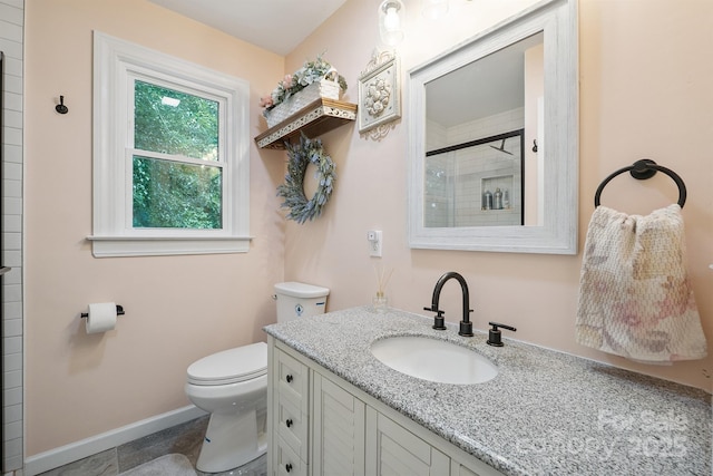 10206 Washam Potts Rd, Cornelius, NC 28031 - bathroom with vanity and a tile shower
