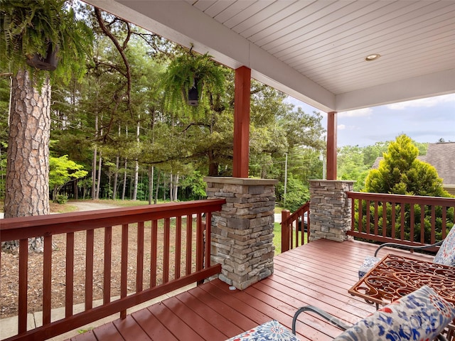 78 W Chapel Rd, Asheville, NC 28803 - view of deck