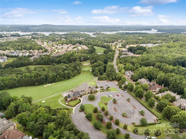 17733 Burnt Hickory Dr, Charlotte, NC 28278 - aerial view of residential area featuring a local golf course
