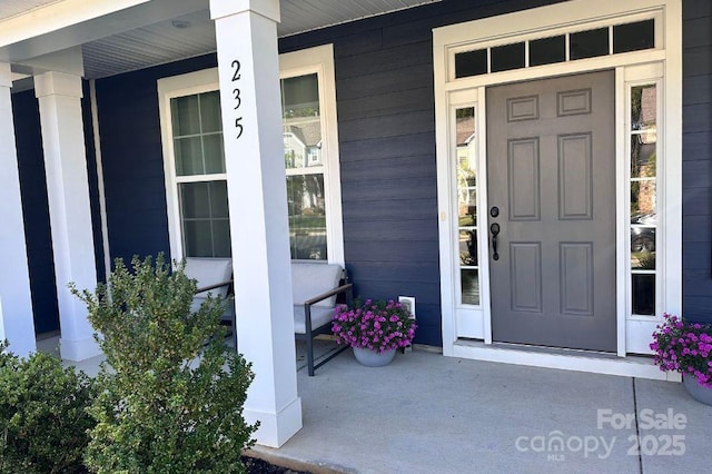 235 Boxelder Rd, Clover, SC 29710 - property entrance with covered porch