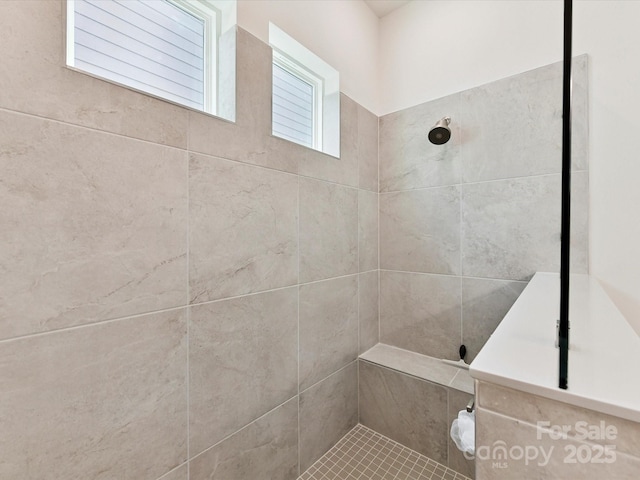 1120 Idyllic Ln, Waxhaw, NC 28173 - full bathroom featuring tiled shower