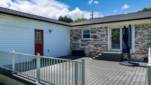 50 Isenhour Park Rd, Taylorsville, NC 28681 - view of deck