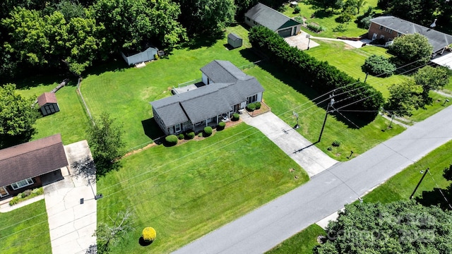 50 Isenhour Park Rd, Taylorsville, NC 28681 - aerial view of property and surrounding area