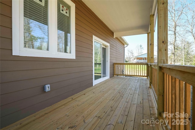 2158 Watson Rd, Lenoir, NC 28645 - view of deck