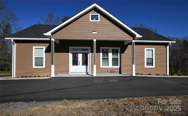 2158 Watson Rd, Lenoir, NC 28645 - view of front facade featuring covered porch and a shingled roof