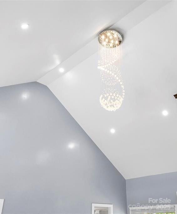 2158 Watson Rd, Lenoir, NC 28645 - detailed view of a chandelier and recessed lighting