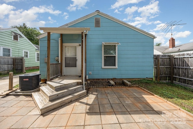 1019 Richard St, Salisbury, NC 28144 - back of property featuring a patio area