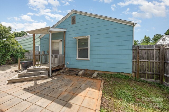 1019 Richard St, Salisbury, NC 28144 - back of house with a patio area