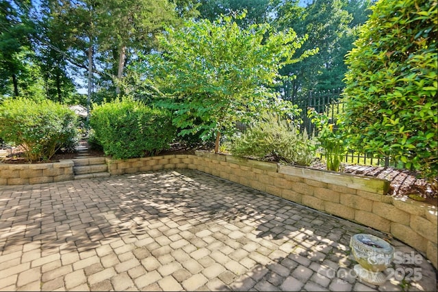 4825 Deanscroft Dr, Charlotte, NC 28226 - view of patio