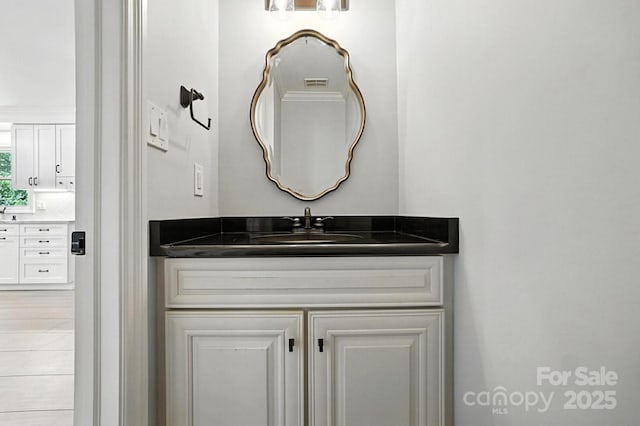 4825 Deanscroft Dr, Charlotte, NC 28226 - bathroom featuring vanity