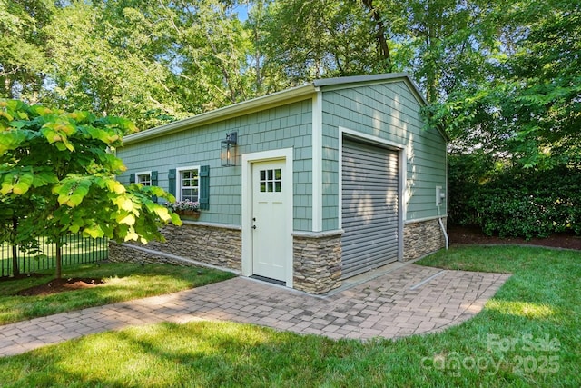 4825 Deanscroft Dr, Charlotte, NC 28226 - view of outbuilding