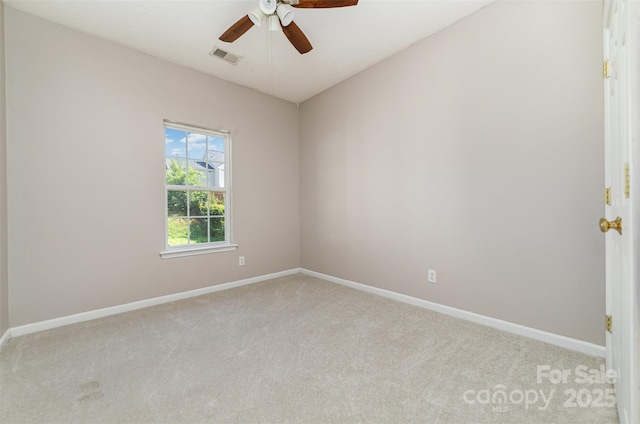 168 Devon Forest Dr, Mooresville, NC 28115 - spare room with light colored carpet and a ceiling fan