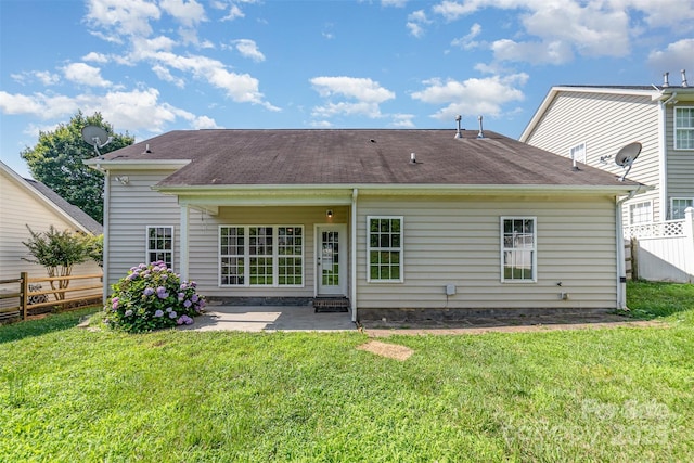 168 Devon Forest Dr, Mooresville, NC 28115 - back of house featuring a patio area and roof with shingles