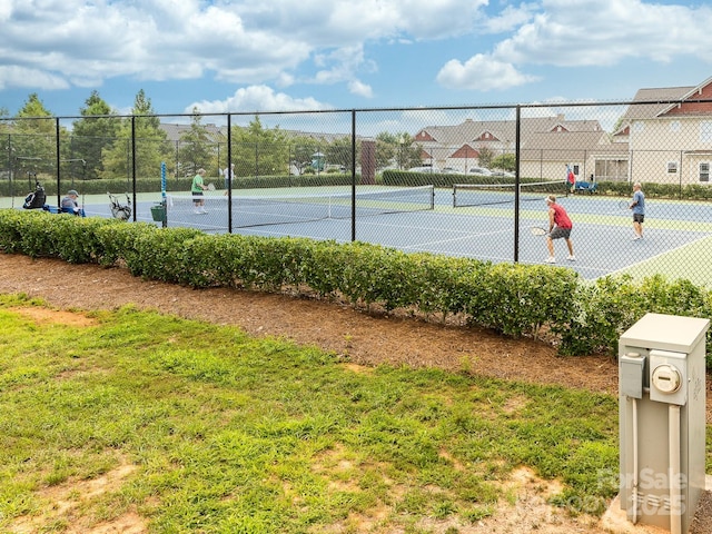 1109 Saratoga Blvd, Indian Trail, NC 28079 - view of tennis court