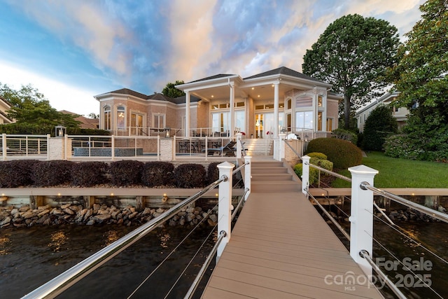 3394 Governors Island Dr, Denver, NC 28037 - dock area with a water view