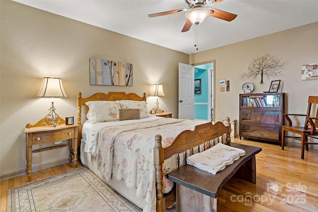 62 Skyline Dr Unit 509-510, Old Fort, NC 28762 - bedroom featuring wood finished floors and ceiling fan
