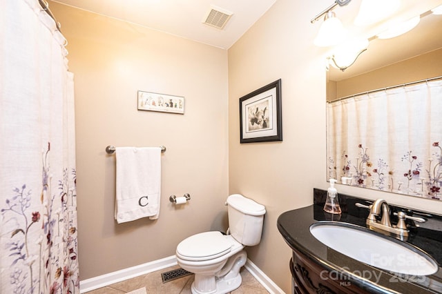 3889 Mattingly Dr, Hickory, NC 28602 - full bath with vanity and tile patterned floors