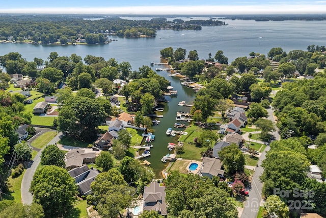 21212 Rio Oro Dr, Cornelius, NC 28031 - bird's eye view of a nearby body of water