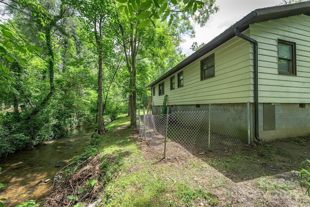 24 Arco Rd, Asheville, NC 28805 - view of side of home with crawl space