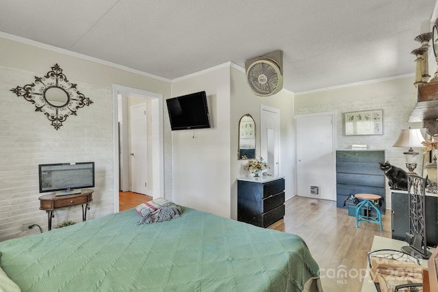 2008 Kimway Dr, Matthews, NC 28105 - bedroom with wood finished floors and ornamental molding