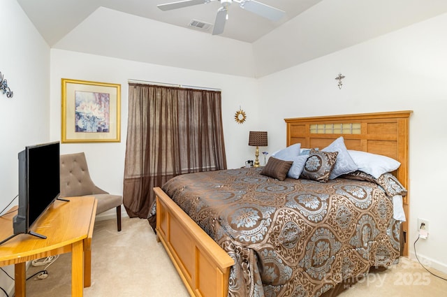 6619 Bittinger Ct, Charlotte, NC 28216 - bedroom with light carpet and ceiling fan