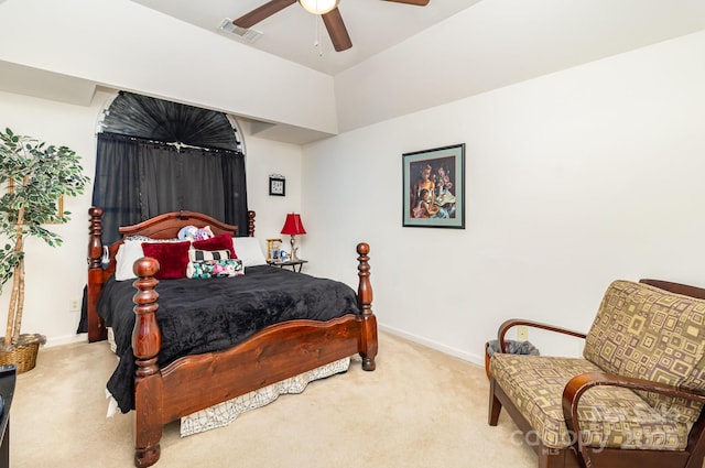 6619 Bittinger Ct, Charlotte, NC 28216 - bedroom featuring carpet and ceiling fan