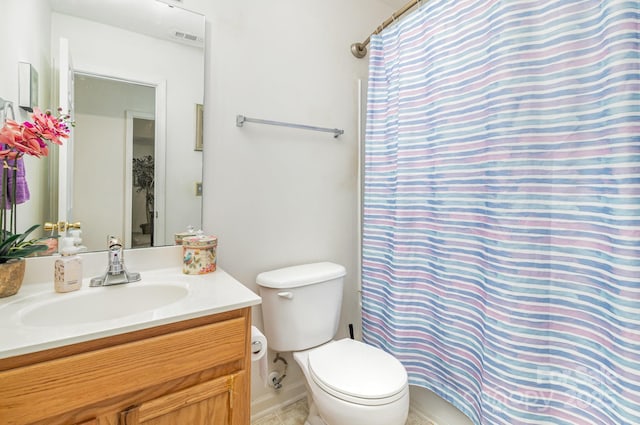 6619 Bittinger Ct, Charlotte, NC 28216 - full bathroom with vanity and tile patterned floors
