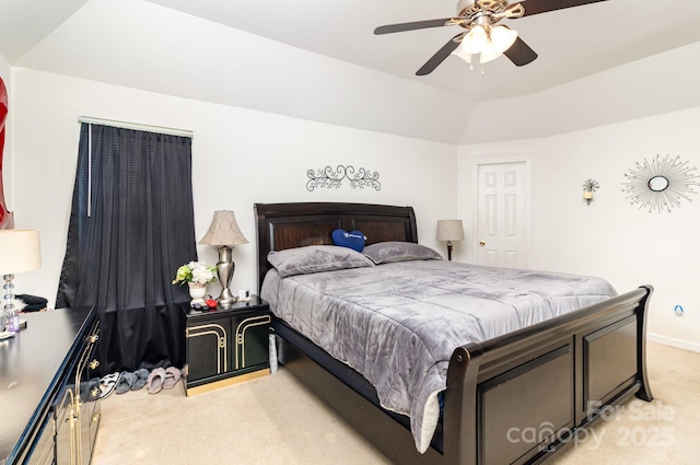 6619 Bittinger Ct, Charlotte, NC 28216 - bedroom with light colored carpet and a ceiling fan