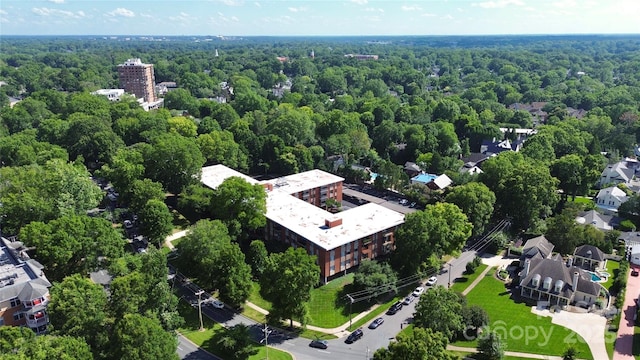 1300 Queens Rd Unit 405, Charlotte, NC 28207 - drone / aerial view of a heavily wooded area