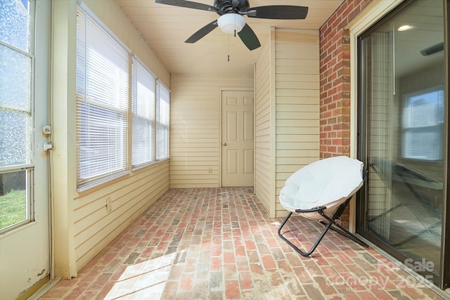 825 21st Ave NE, Hickory, NC 28601 - sunroom with ceiling fan and plenty of natural light