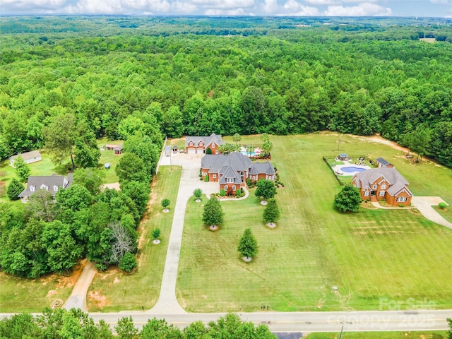 572 W Shiloh Unity Rd, Lancaster, SC 29720 - aerial view of a heavily wooded area