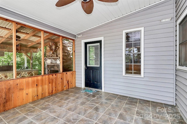 3311 Camden Rd, Marshville, NC 28103 - property entrance with ceiling fan