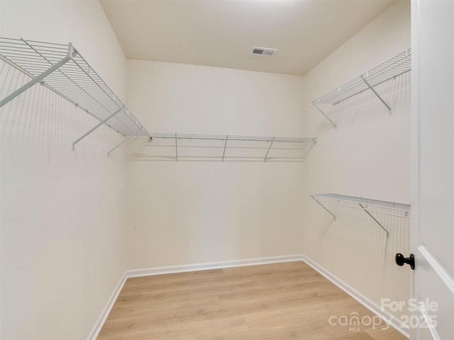 16108 Langston Dr, Charlotte, NC 28278 - walk in closet with light wood-type flooring