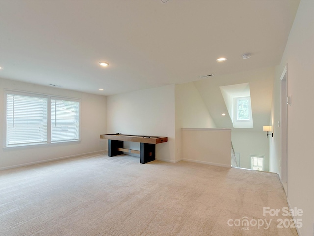 16108 Langston Dr, Charlotte, NC 28278 - carpeted spare room featuring recessed lighting and baseboards