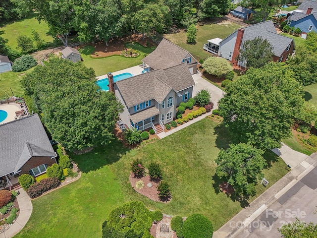 2256 Drawbridge Ct, Rock Hill, SC 29732 - aerial view of a pool