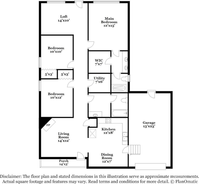 828 Saint Andrews Pl, Concord, NC 28025 - view of home floor plan