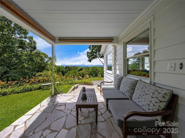 170 Twin Springs Rd, Hendersonville, NC 28792 - view of patio / terrace featuring outdoor lounge area