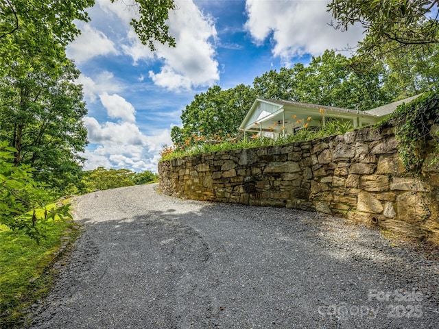 170 Twin Springs Rd, Hendersonville, NC 28792 - view of dirt / gravel road