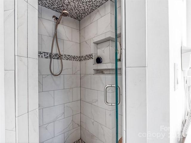 170 Twin Springs Rd, Hendersonville, NC 28792 - full bath featuring a stall shower