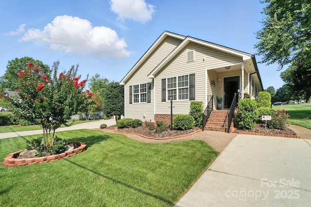 402 Walnut St Unit 11, China Grove, NC 28023 - view of front of house with a front yard