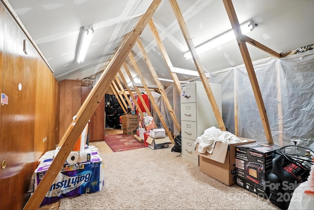 402 Walnut St Unit 11, China Grove, NC 28023 - view of unfinished attic