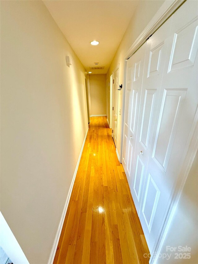 4351 Grover Pl, Granite Falls, NC 28630 - hallway featuring light wood-style floors and recessed lighting