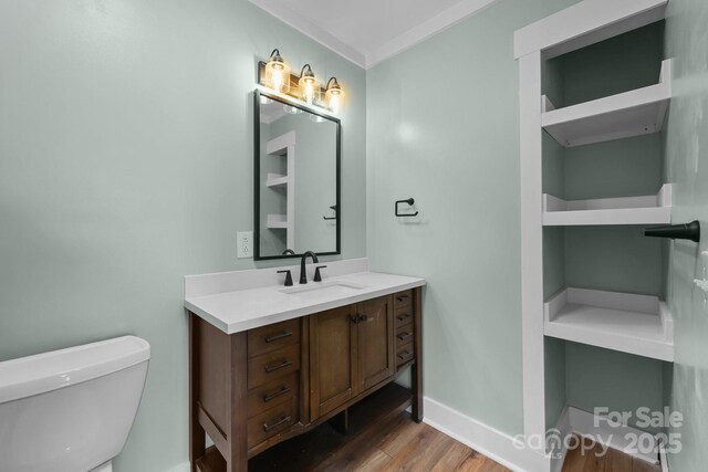 435 Stirewalt Rd, China Grove, NC 28023 - bathroom with vanity and wood finished floors
