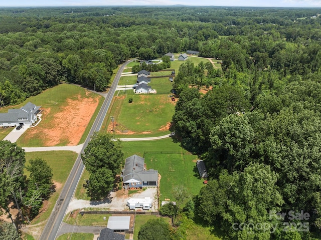 435 Stirewalt Rd, China Grove, NC 28023 - view of property location with a heavily wooded area