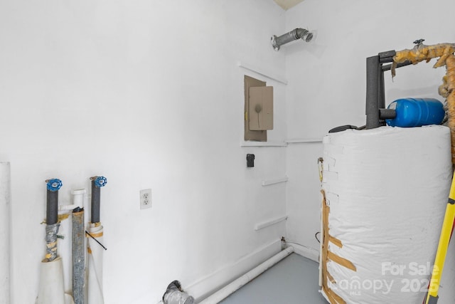 1040 Stagecoach Trl, Lenoir, NC 28645 - bathroom featuring finished concrete floors