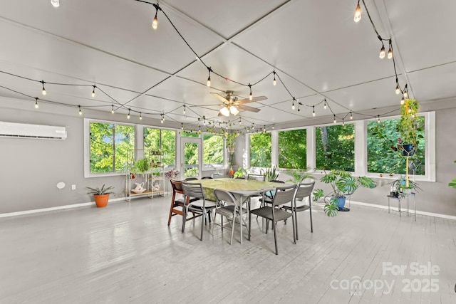 310 25th Ave NW, Hickory, NC 28601 - sunroom / solarium featuring a wall unit AC