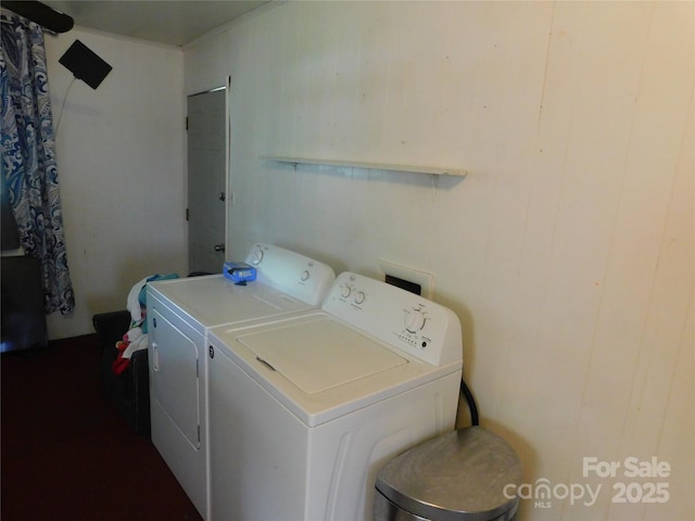 814 Aileen Cir, Pineville, NC 28134 - laundry room with washer and dryer