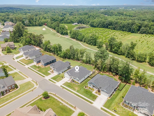 7739 Village Pkwy, Locust, NC 28097 - aerial view of residential area featuring a forest