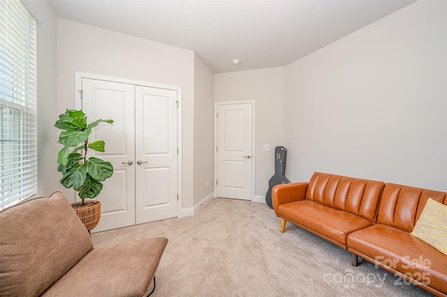 7739 Village Pkwy, Locust, NC 28097 - sitting room featuring light carpet and baseboards